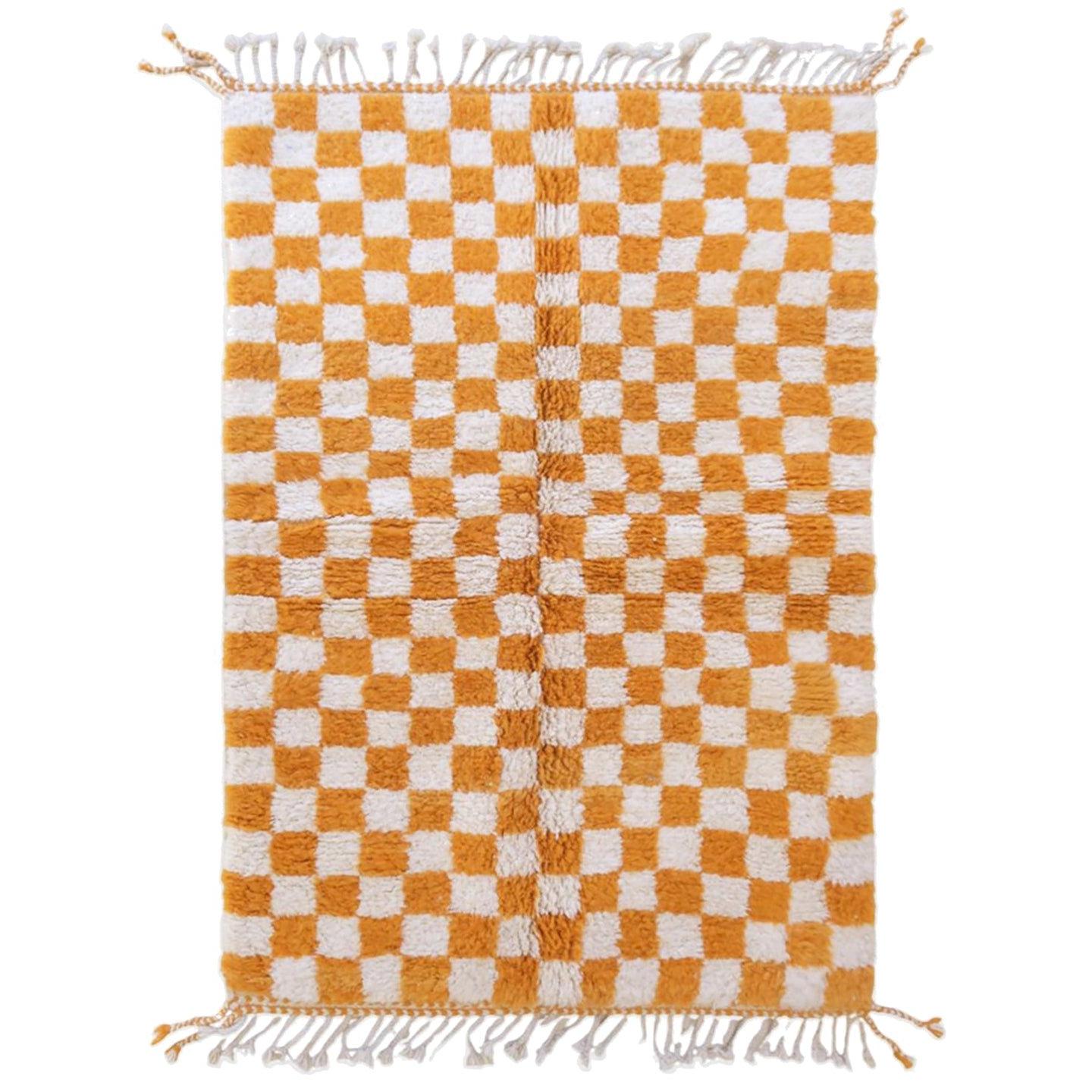 AFK Living vloerkleed Berber - handgemaakt - Wol - 140 cm x 200 cm