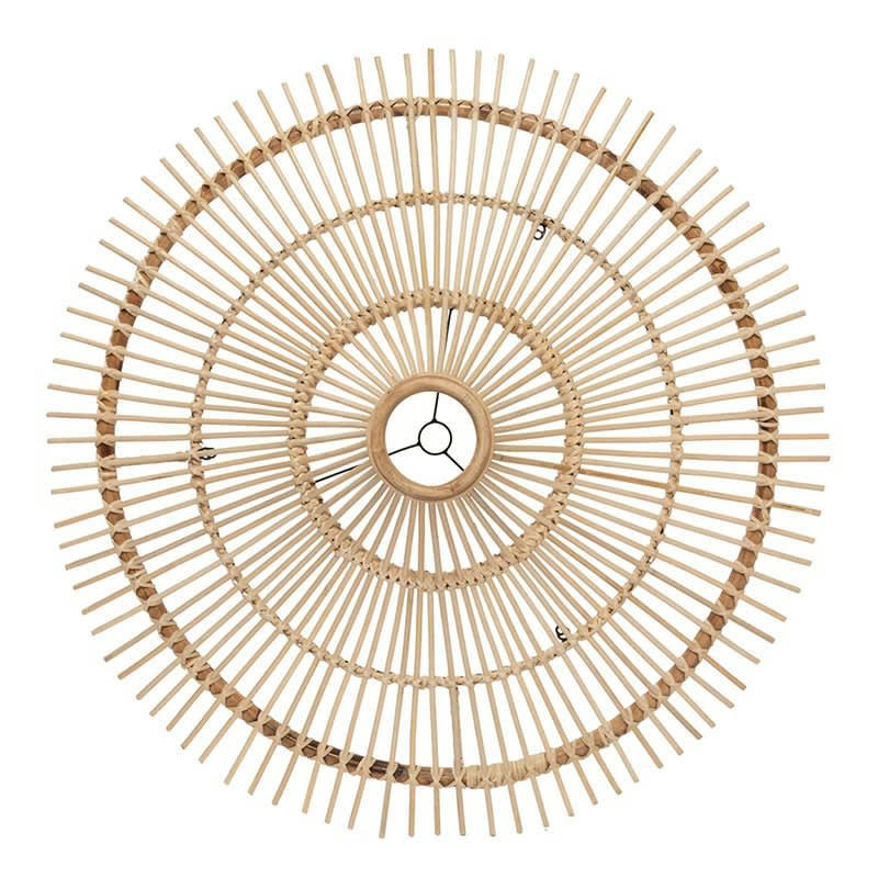 SKY - Abat-jour en rotin naturel 110x30