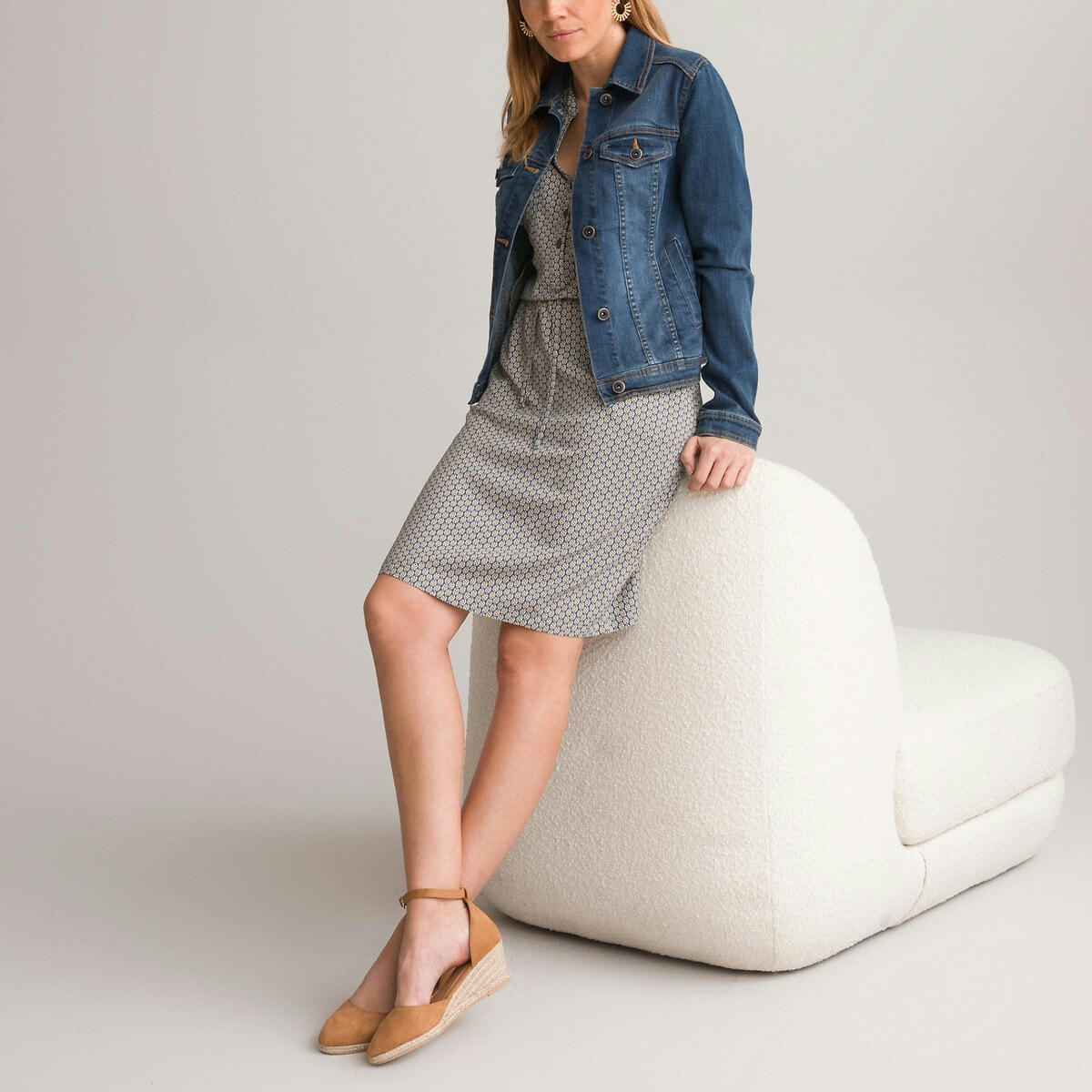 Veste denim stretch