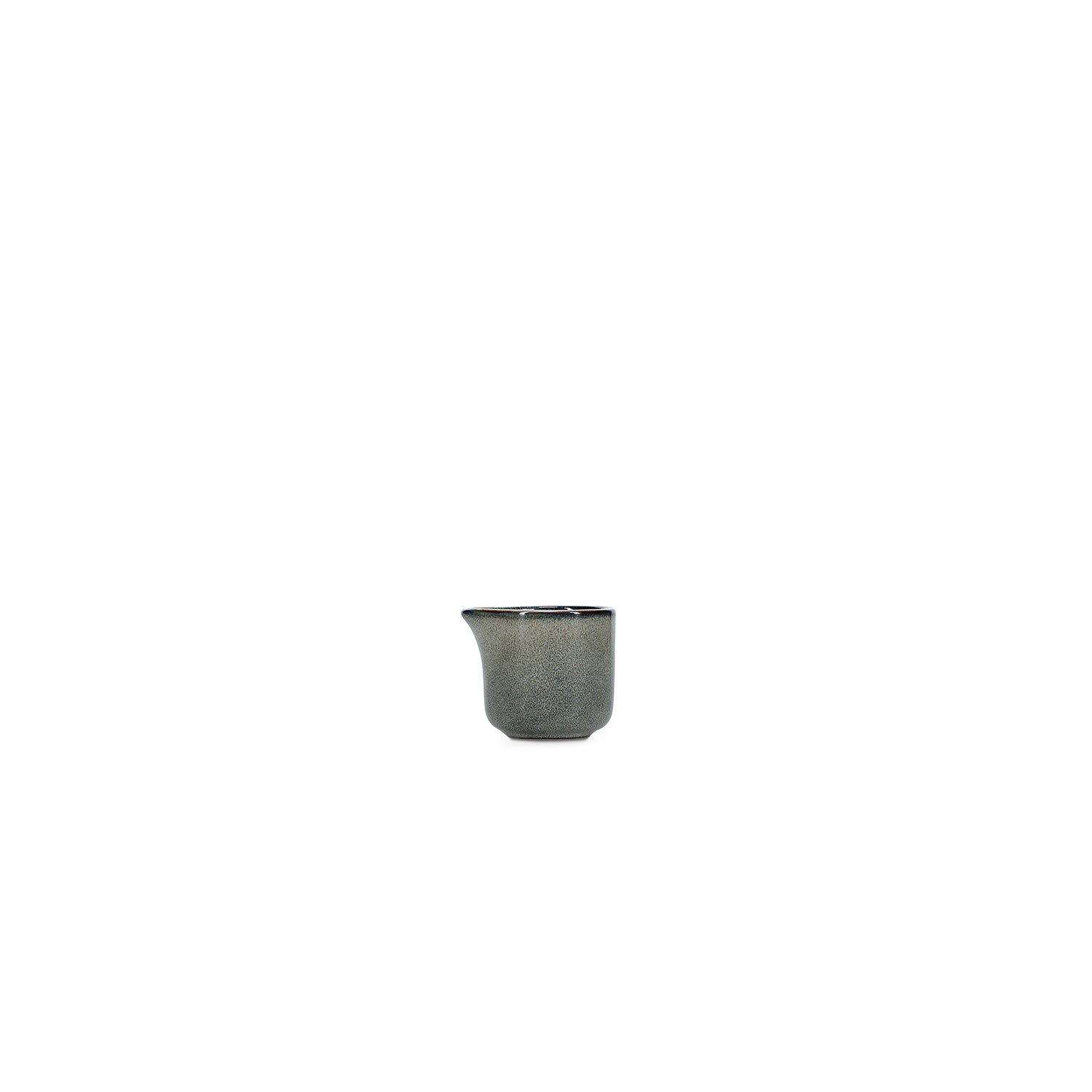 Salt & Pepper - Melk-/sauskan 8,5cl groen/blauw Meridian - Set van 4