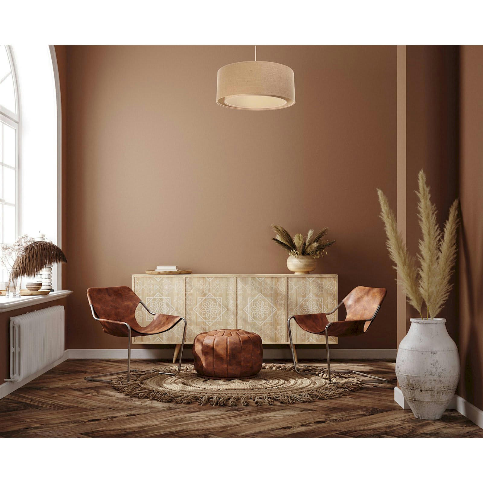 BOHO - Suspension Jute Marron