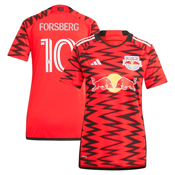 Emil Forsberg New York Red Bulls adidas Women's 2024 Legacy Replica Player Jersey – Red