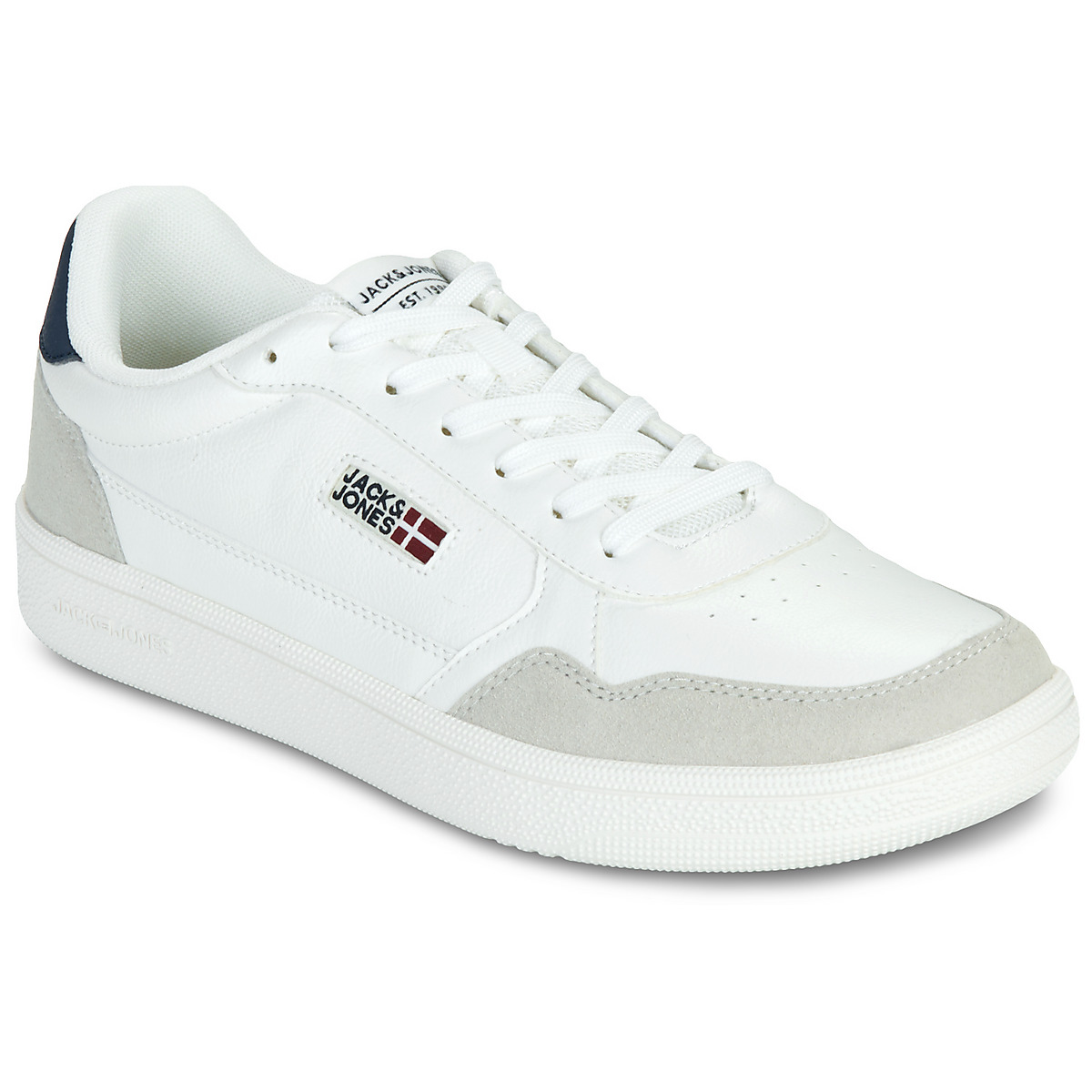 Jack & Jones - JFWBOUNCE PU COMBO FLAG - White