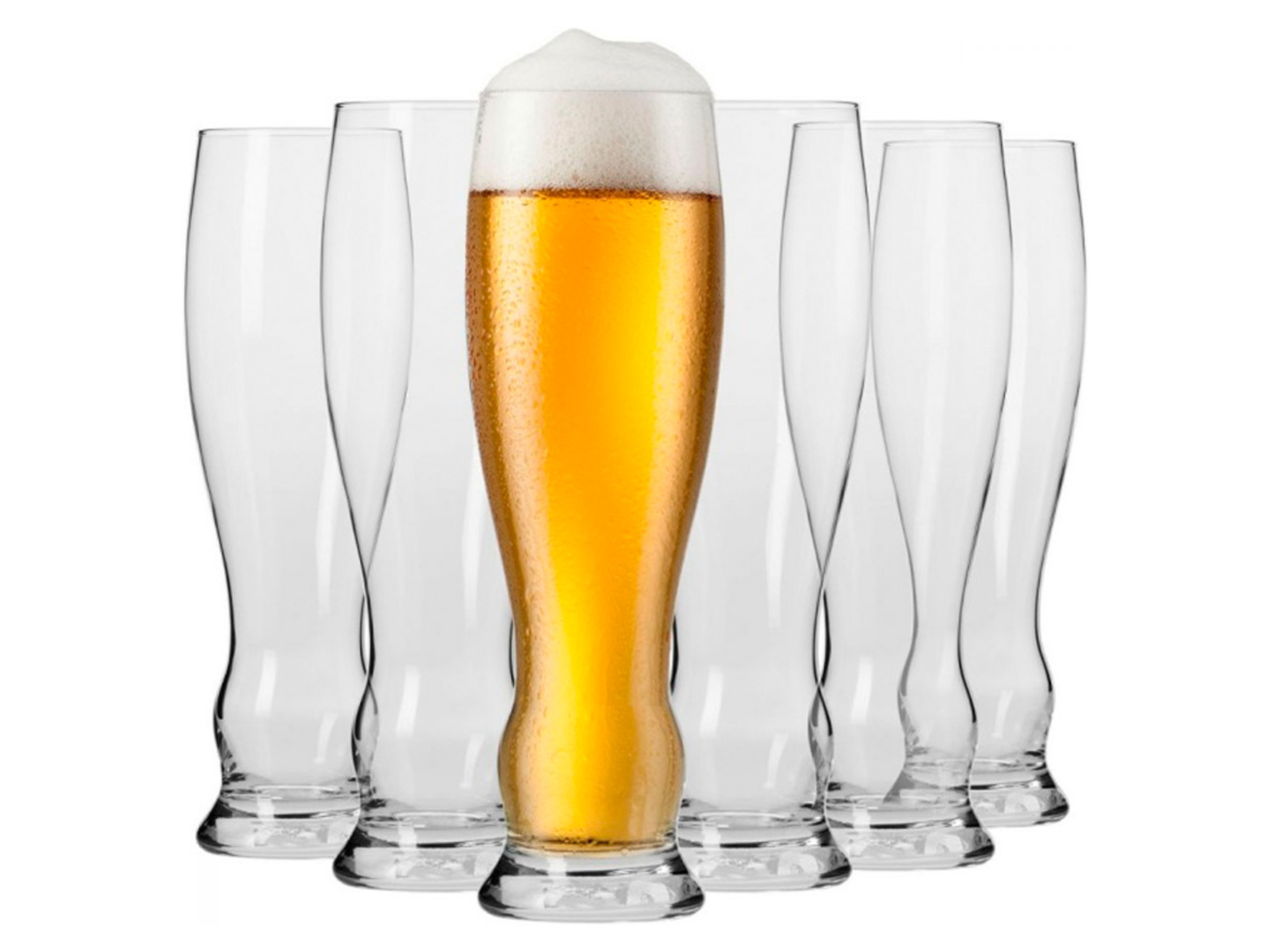 Komplet szklanek do piwa Krosno Splendour 6 szt. 500 ml