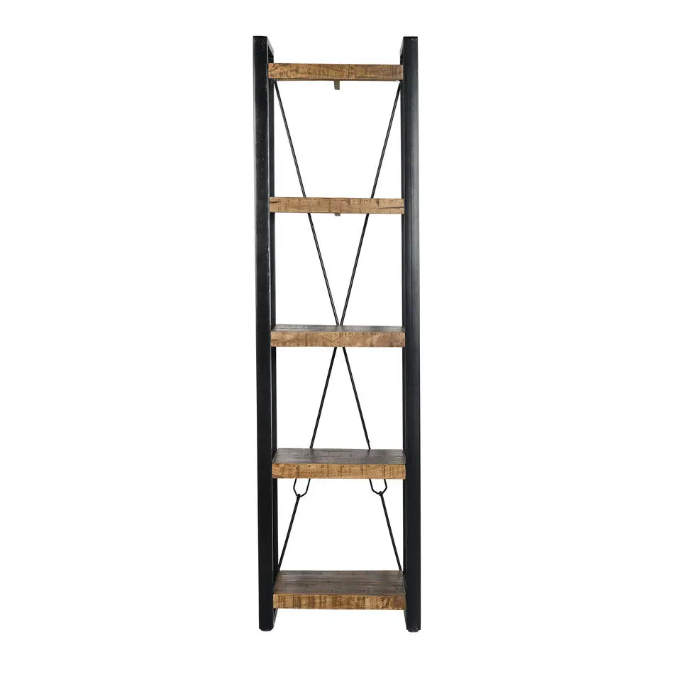 Livingfurn - Boekenkasten Nairobi 200cm - Mangohout