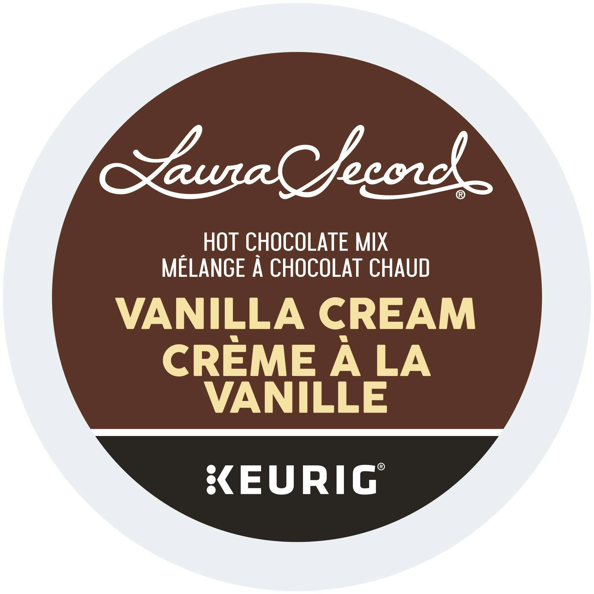 Keurig Laura Secord Vanilla Cream Hot Chocolate Mix K-Cup® Pods, 180-g, 12-pk
