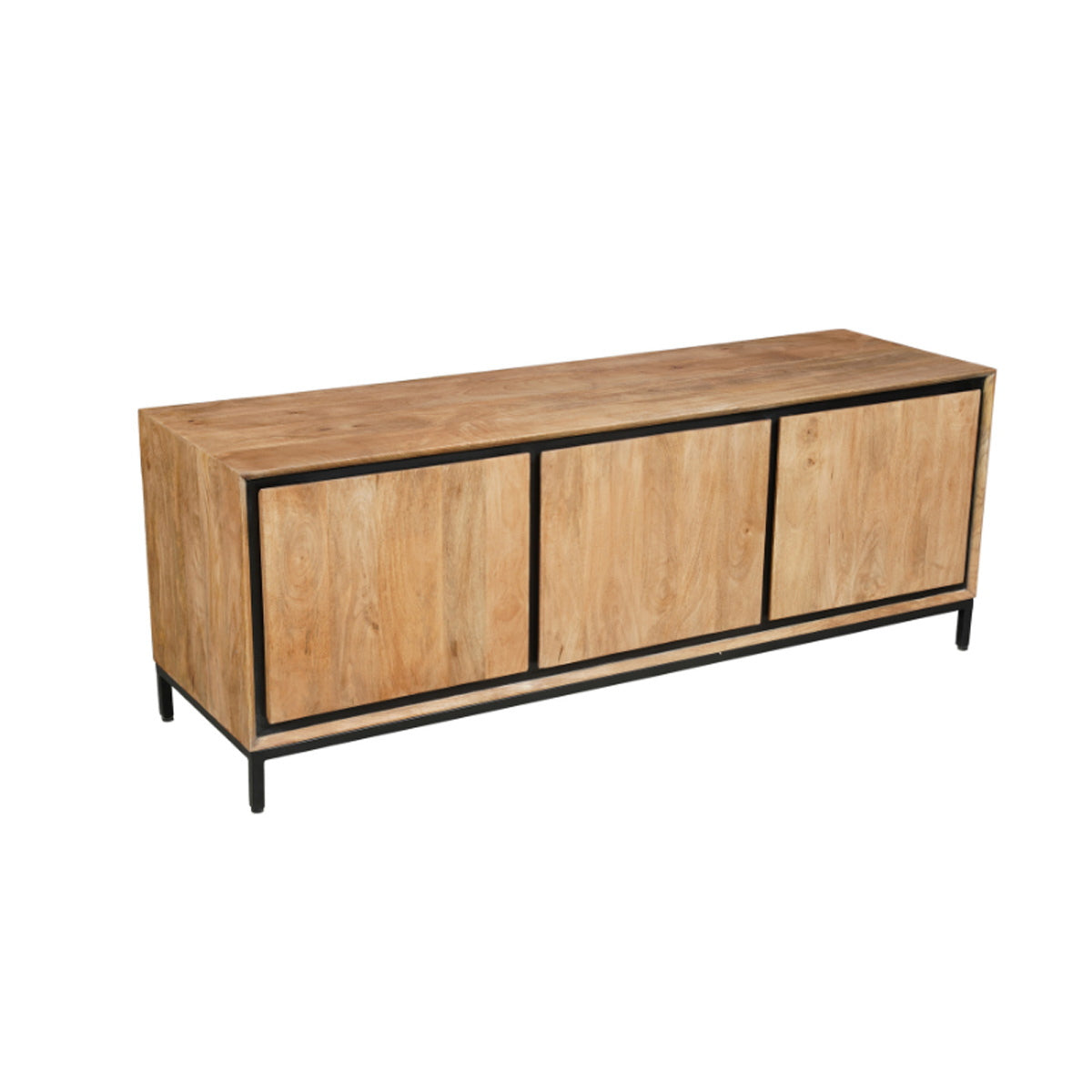 StarFurn Tv-meubel RichWood - Naturel Hout - 150x45x55cm