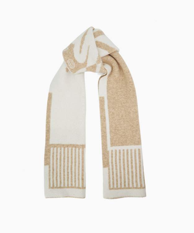 Loud Camel - Knitted Slogan Scarf