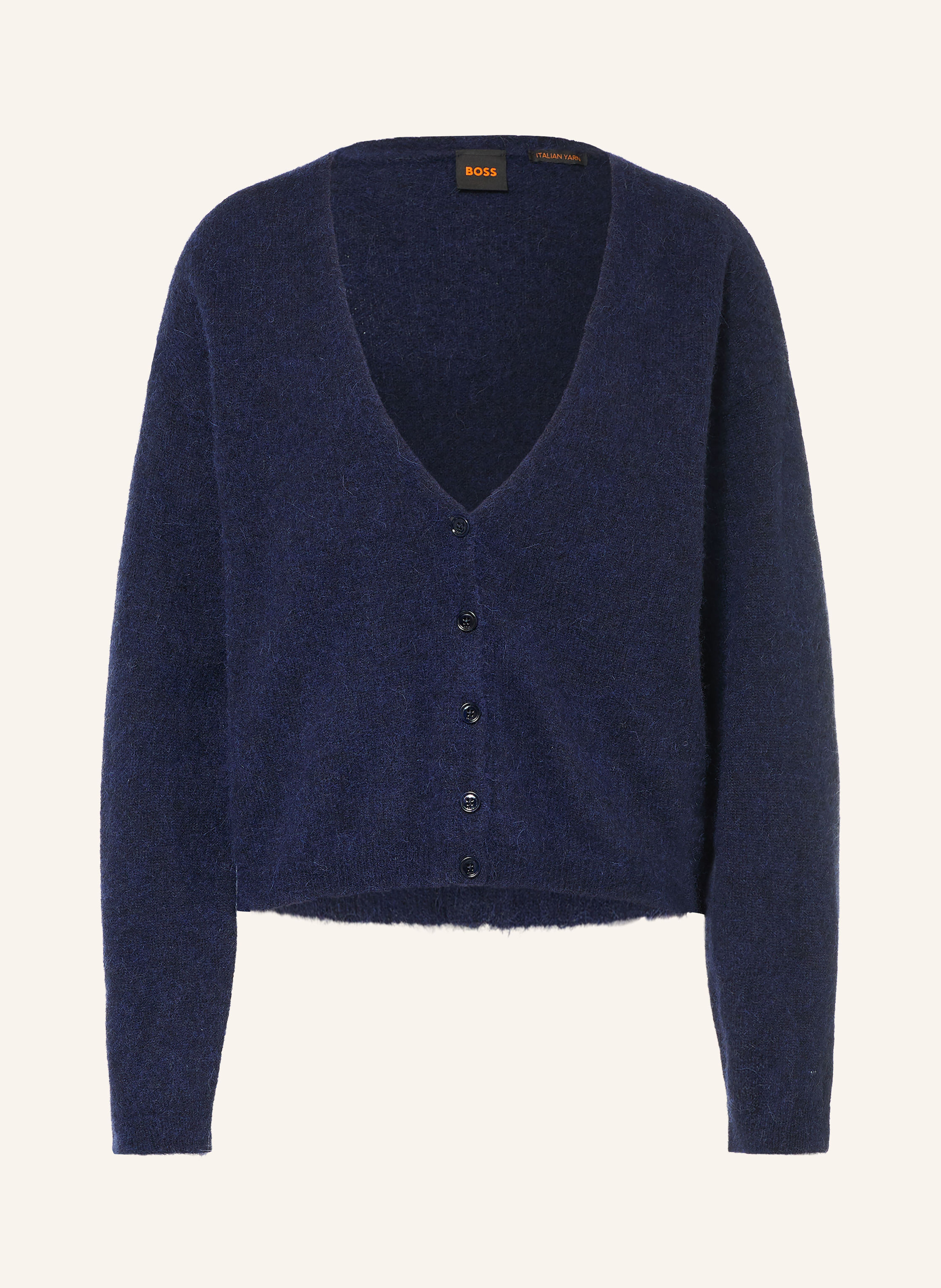 BOSS Strickjacke FARANO mit Alpaka