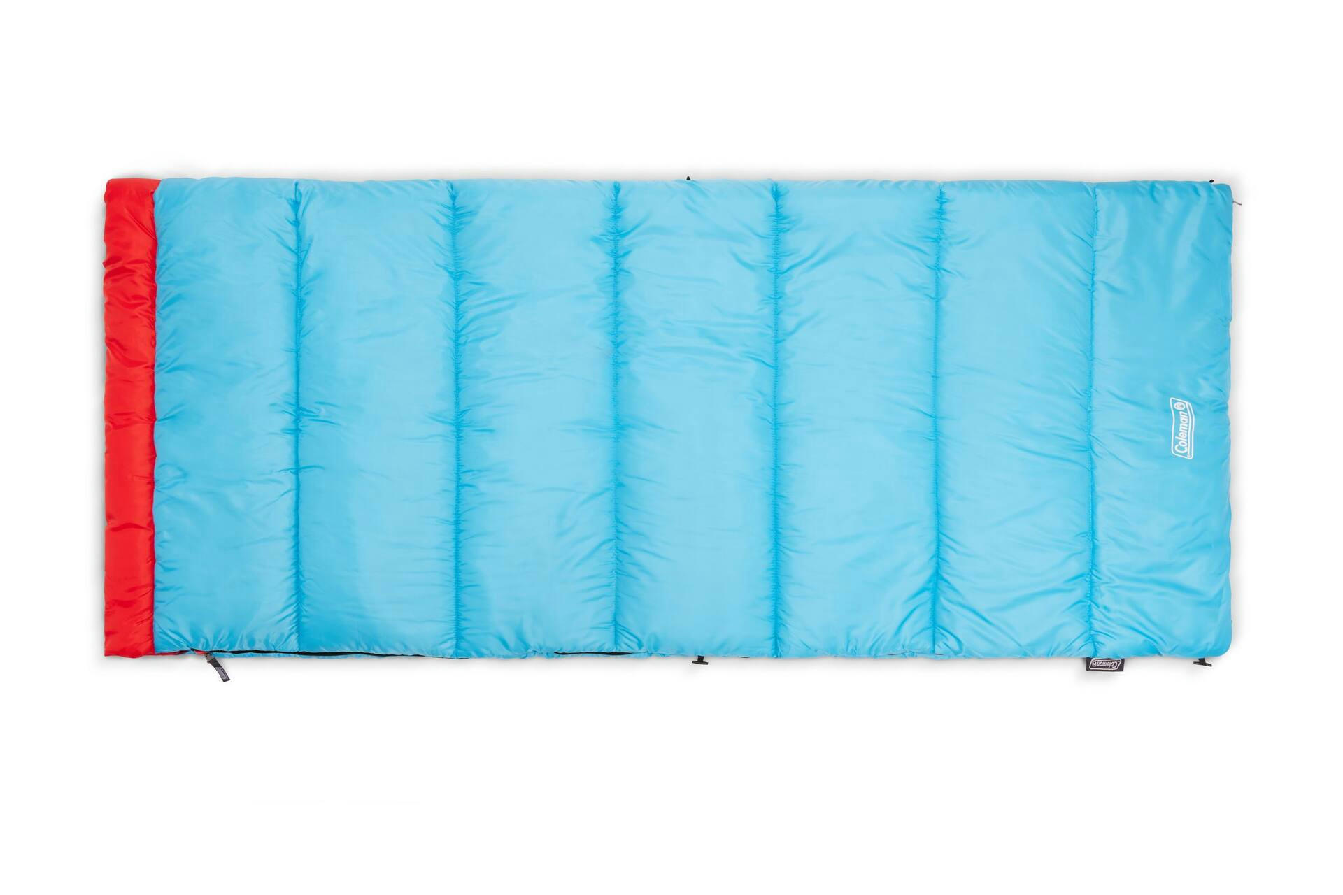 Coleman Flatlands Cold-Weather Sleeping Bag, 5°C, Blue