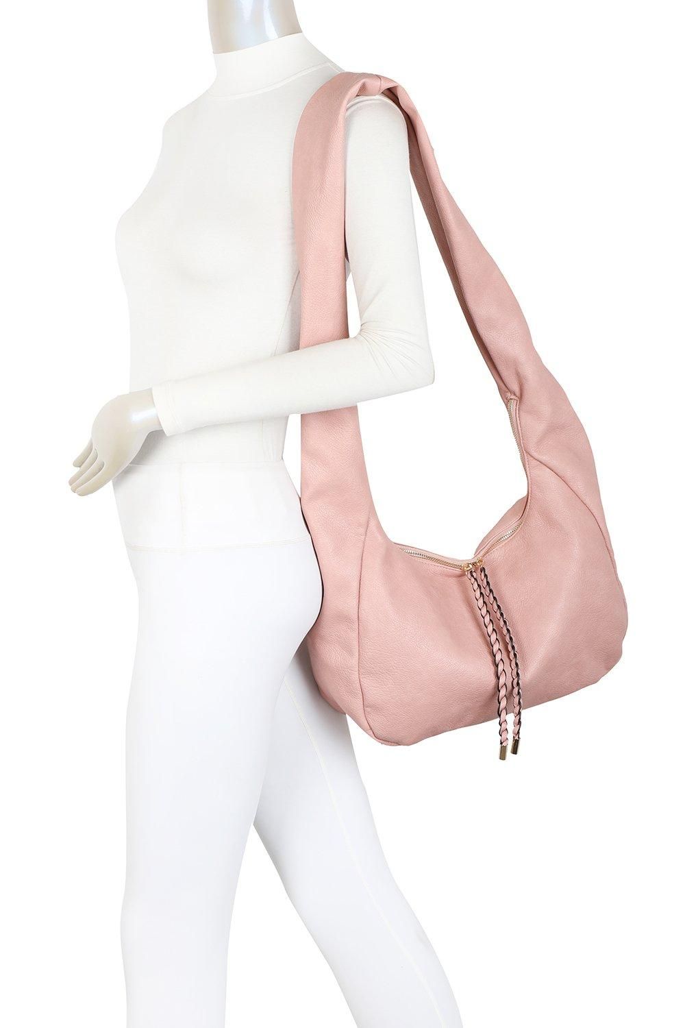 Fontanella Fashion Gummi PU Leather Hobo Shoulder Bag
