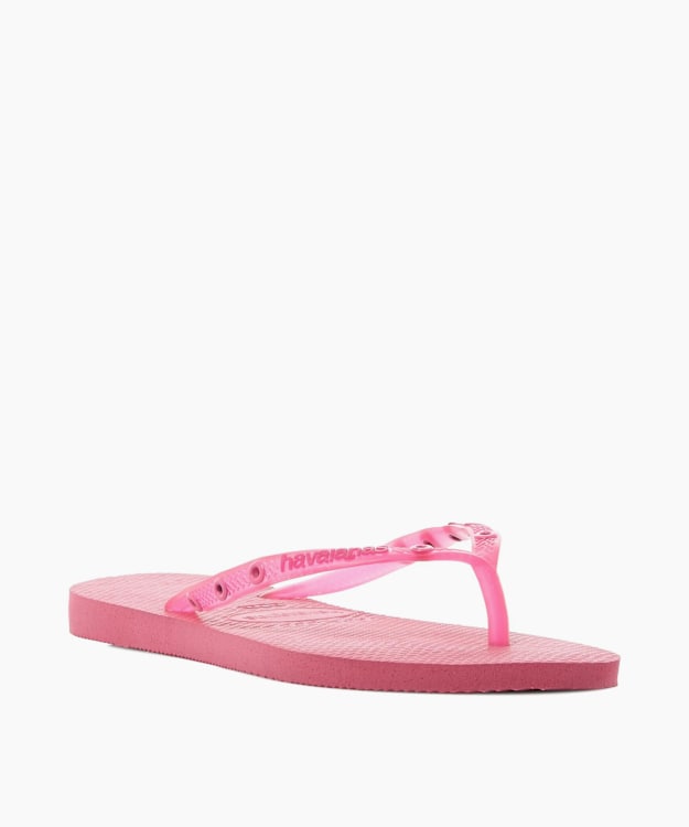 Eyelet Detail Flip Flops Pink - Havaianas Eyelet Detail Flip Flops