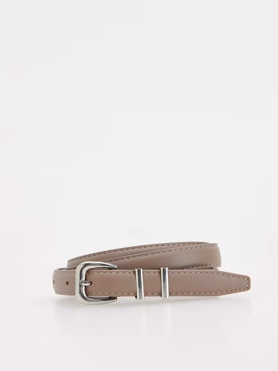 Faux Leather Belt