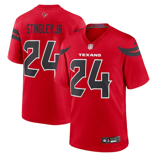 Derek Stingley Jr. Houston Texans Nike Alternate Game Jersey - Red/Navy/White