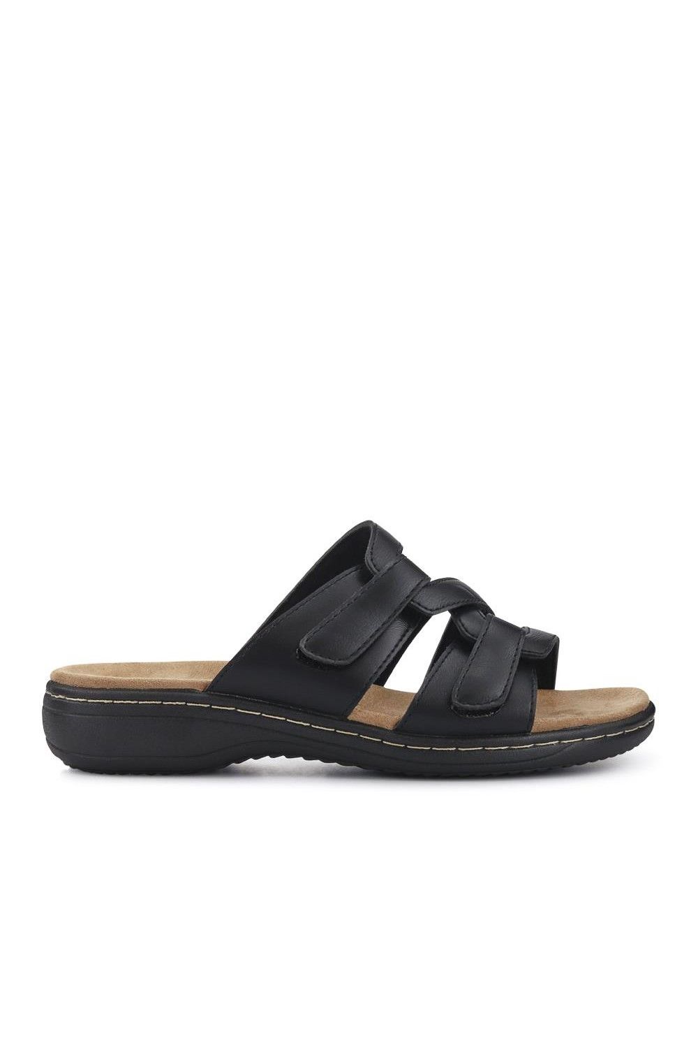 Pavers Wide Fit Fully Adjustable Mules