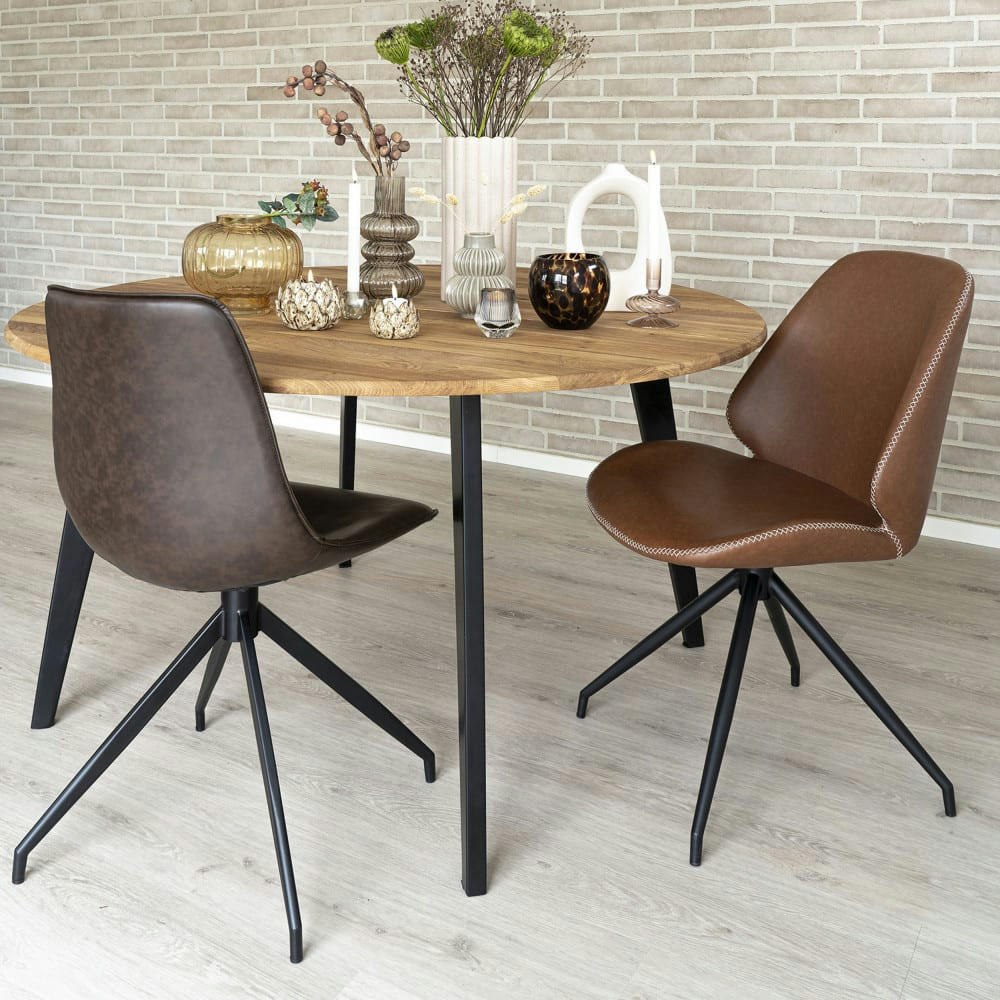 CASTILLO - Vase en verre H18cm ambre