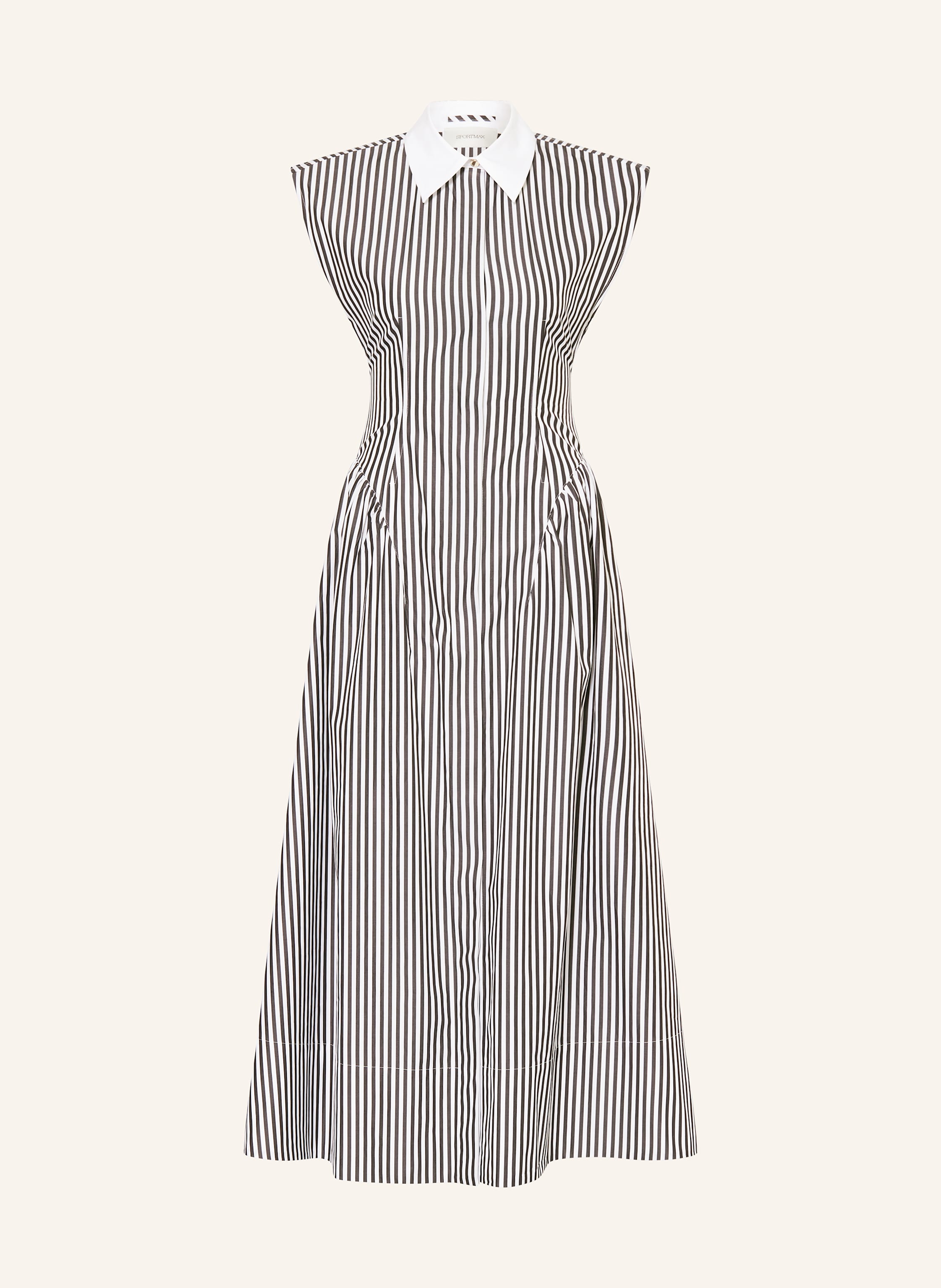 SPORTMAX Hemdblusenkleid LOCUSTA mit Cut-out