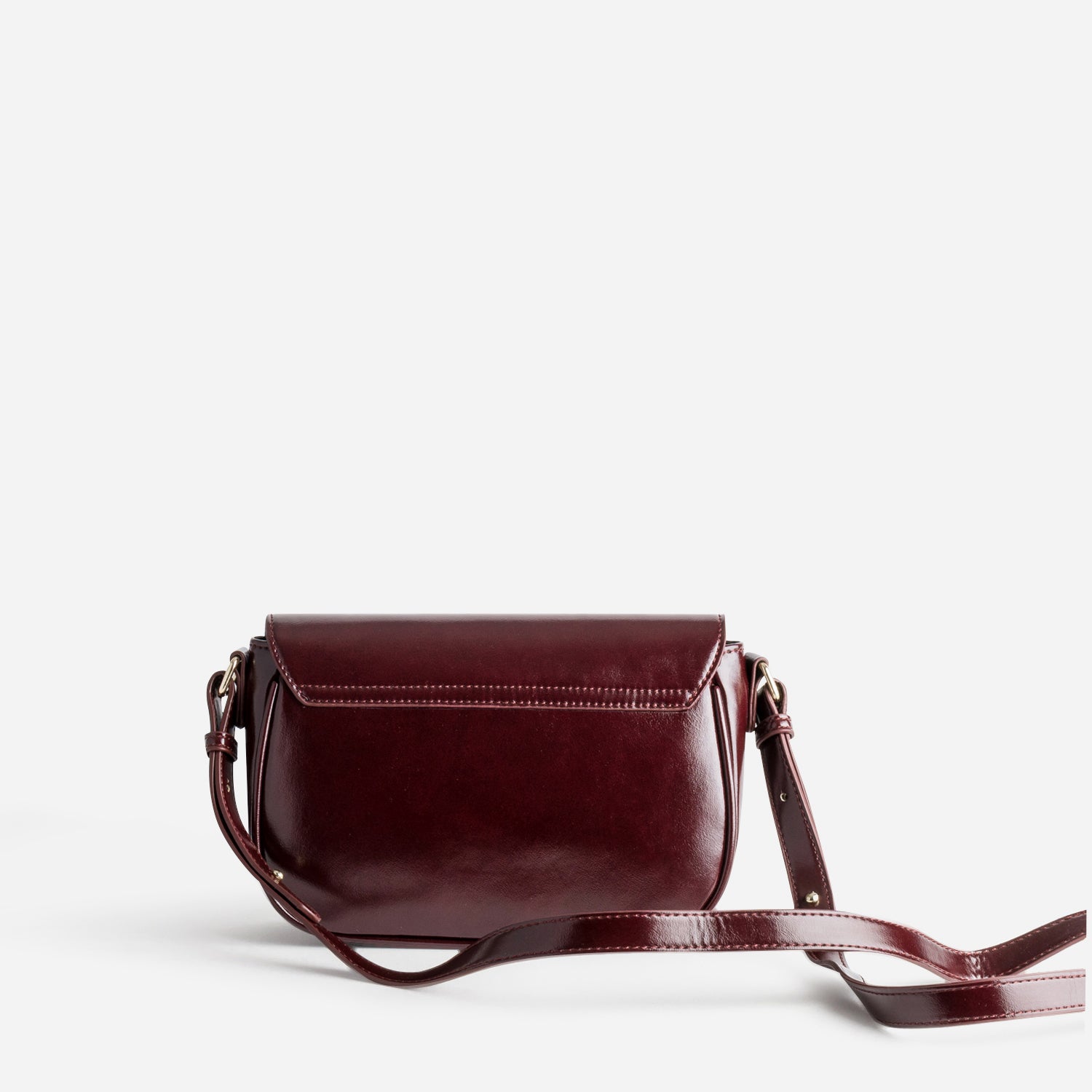 Sac bandoulière bordeaux