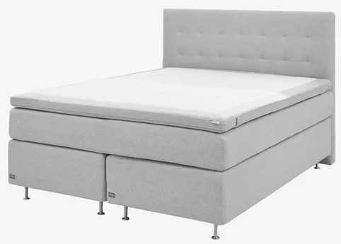 Sengegavl 160x125cm DUNLOPILLO OPO grå-32