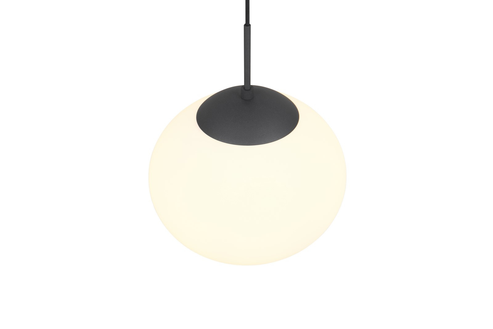 Lampa wisząca FOMENTO czarno-biała 1xE27x15W wym:150x30x30cm IP20 Trio