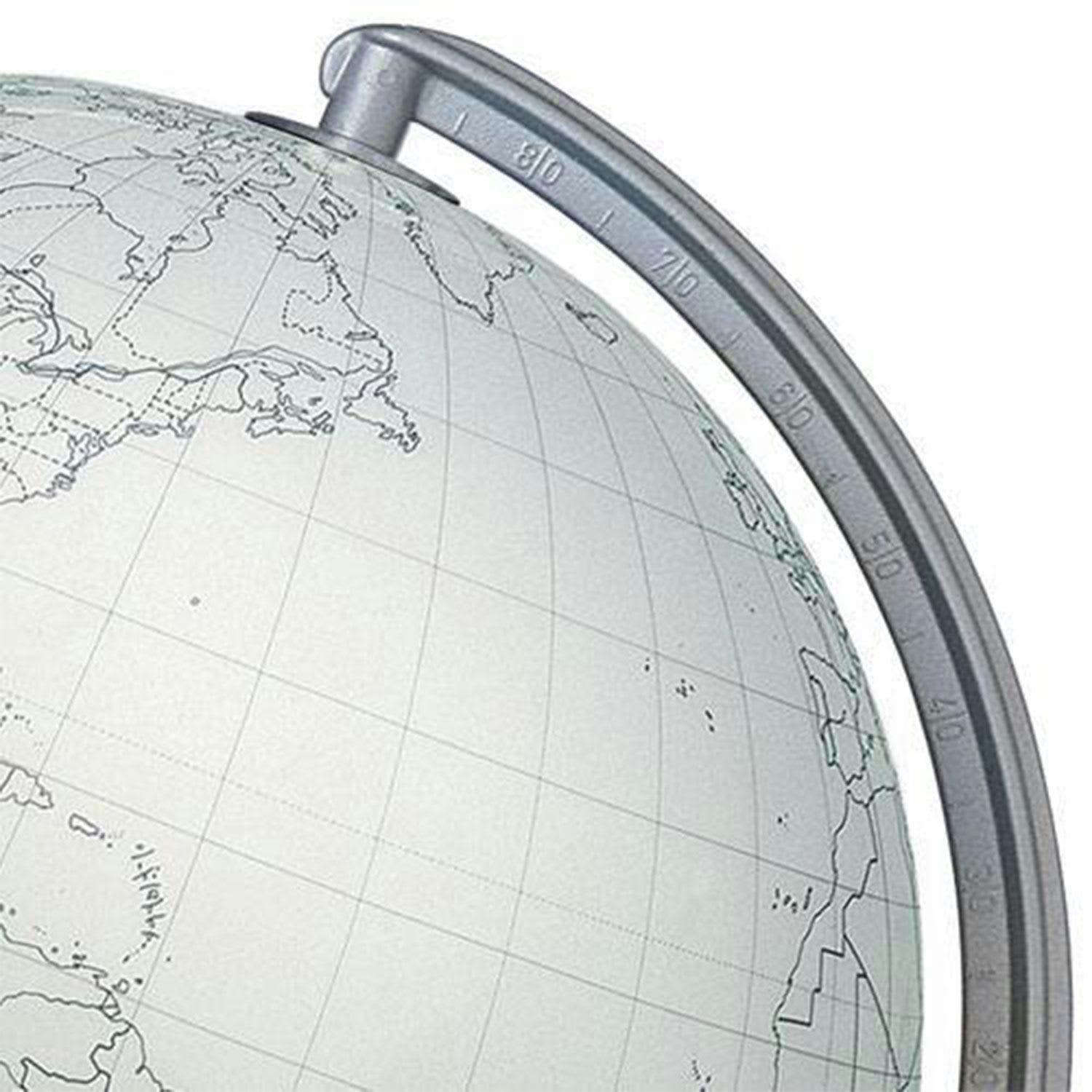 BLANK - Globe terrestre 30 cm  cartographie muette