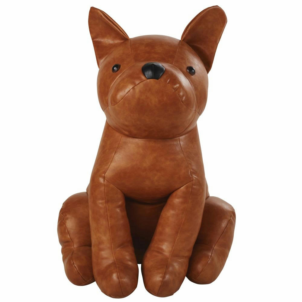 - Déco à poser chien marron H78