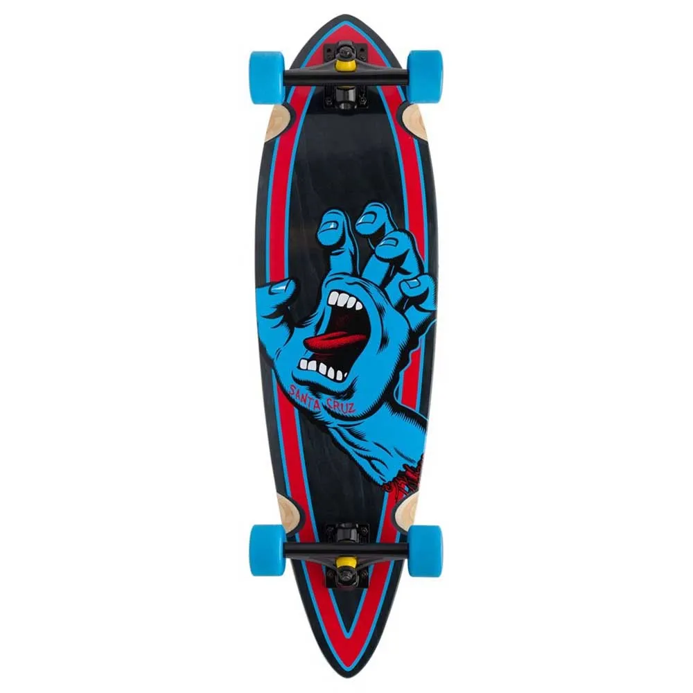 Santa Cruz Screaming hand 9.2 x 33 pintail Cruiser skateboard