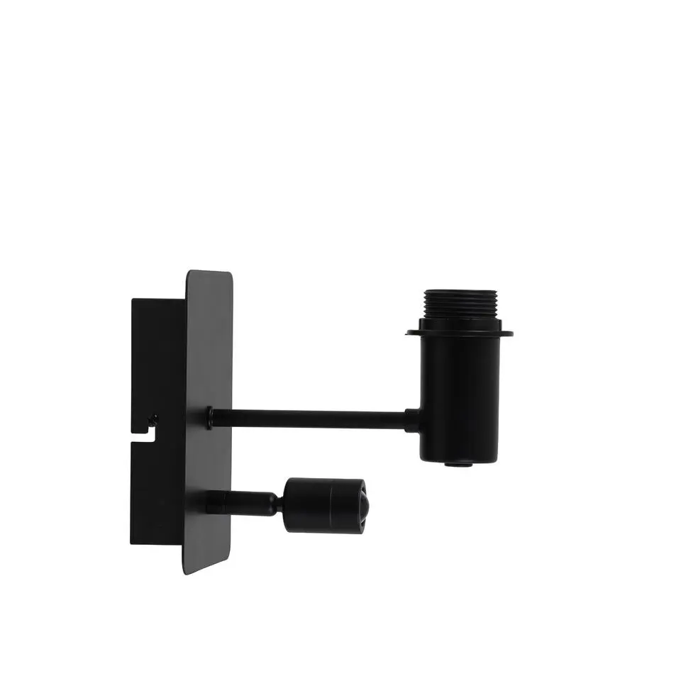 Wandlamp Montana - Zwart - 20x11x18cm