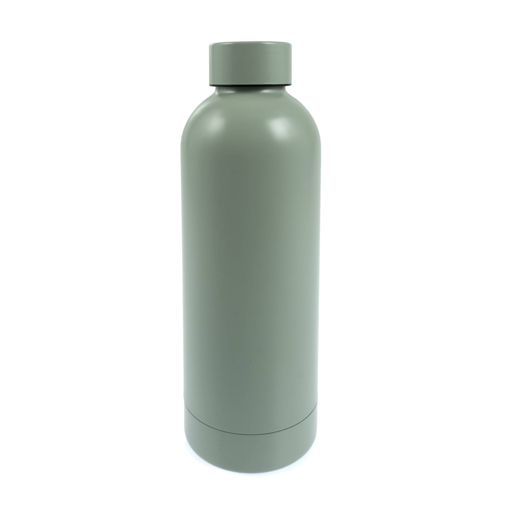 Khaki Matt Metal Water Bottle