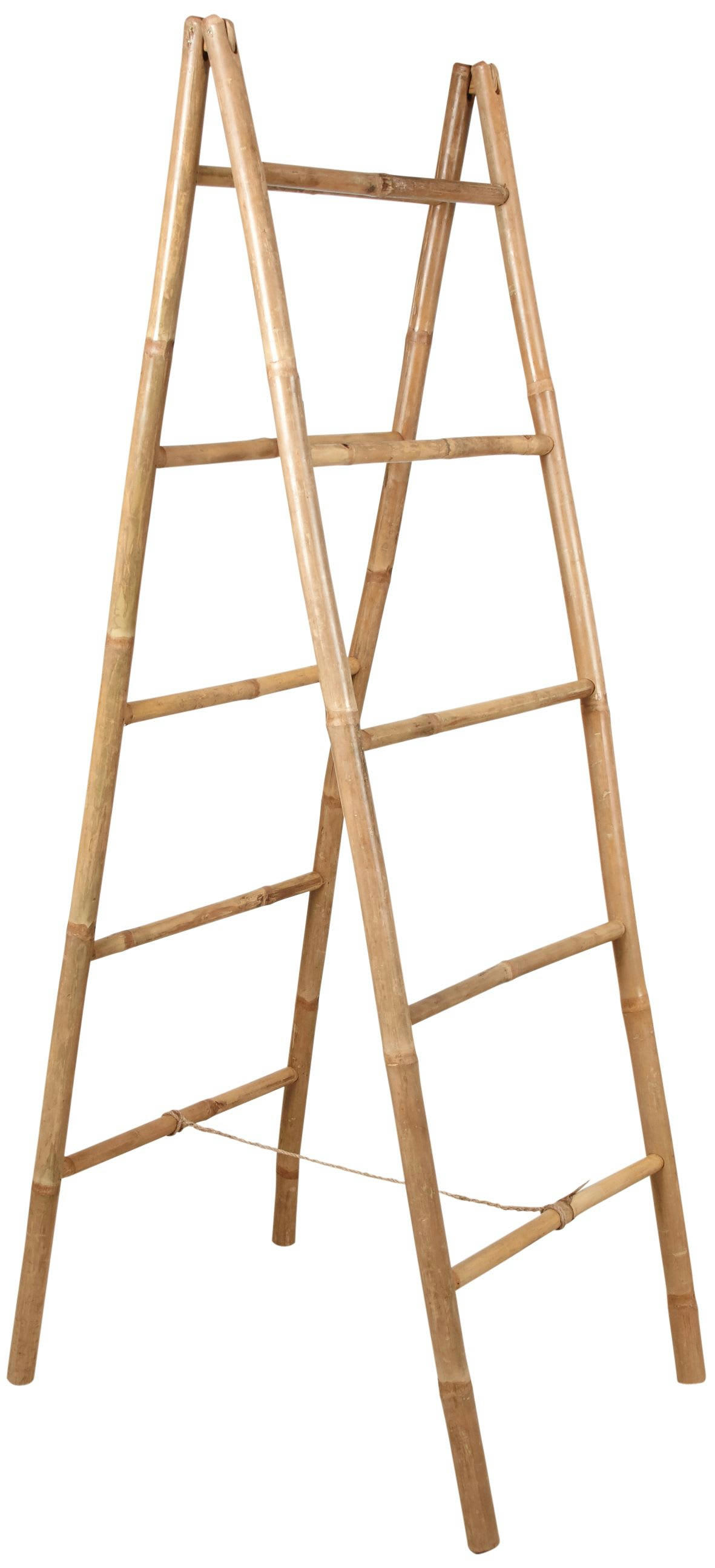 - Double échelle en bambou