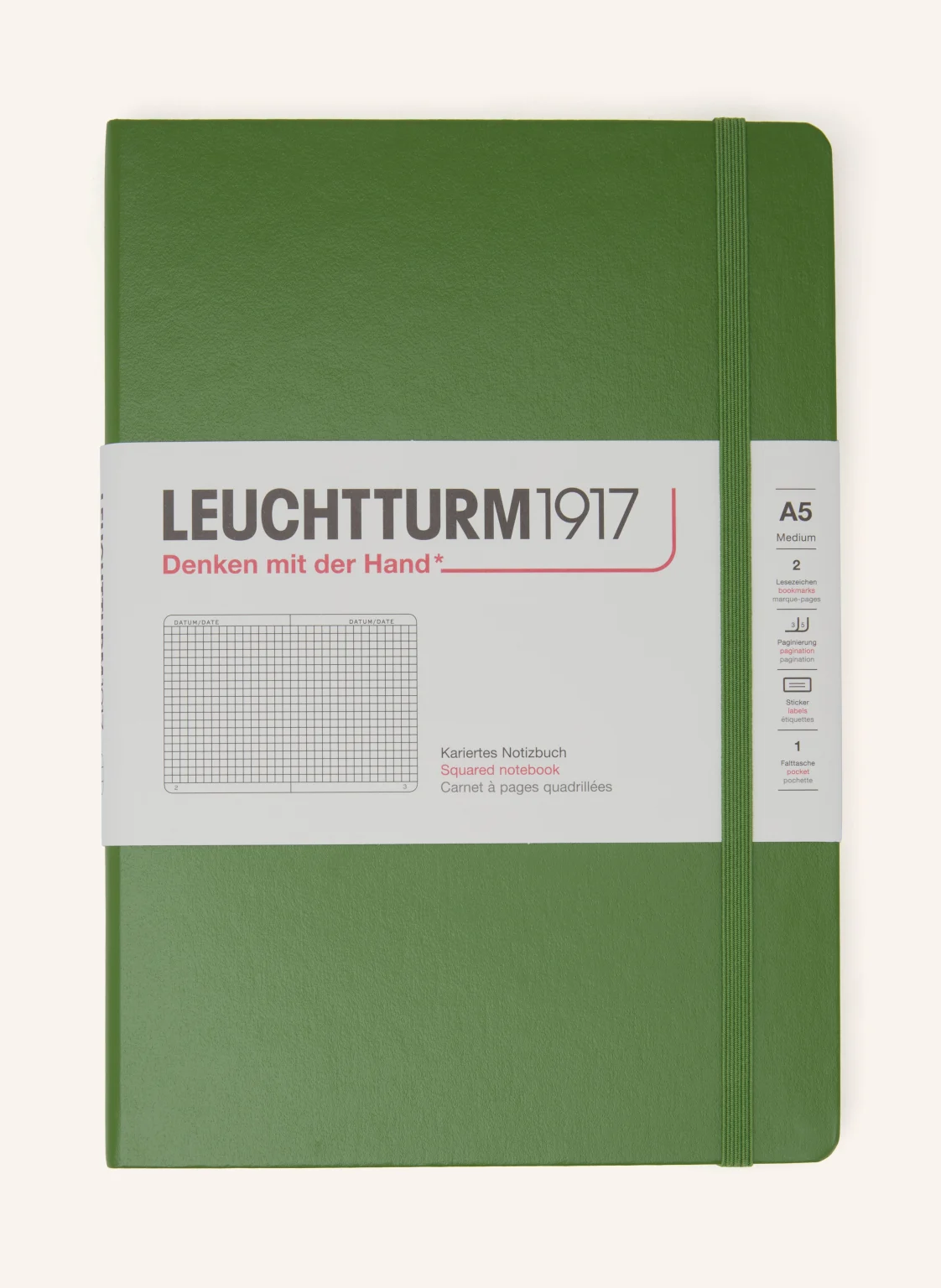 LEUCHTTURM1917 Notizbuch MEDIUM HARDCOVER