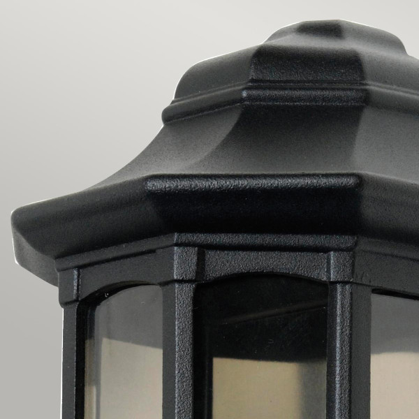 Kinkiet zewnętrznyczarny Newbury 1xE27x60W IP44 Garden Zone