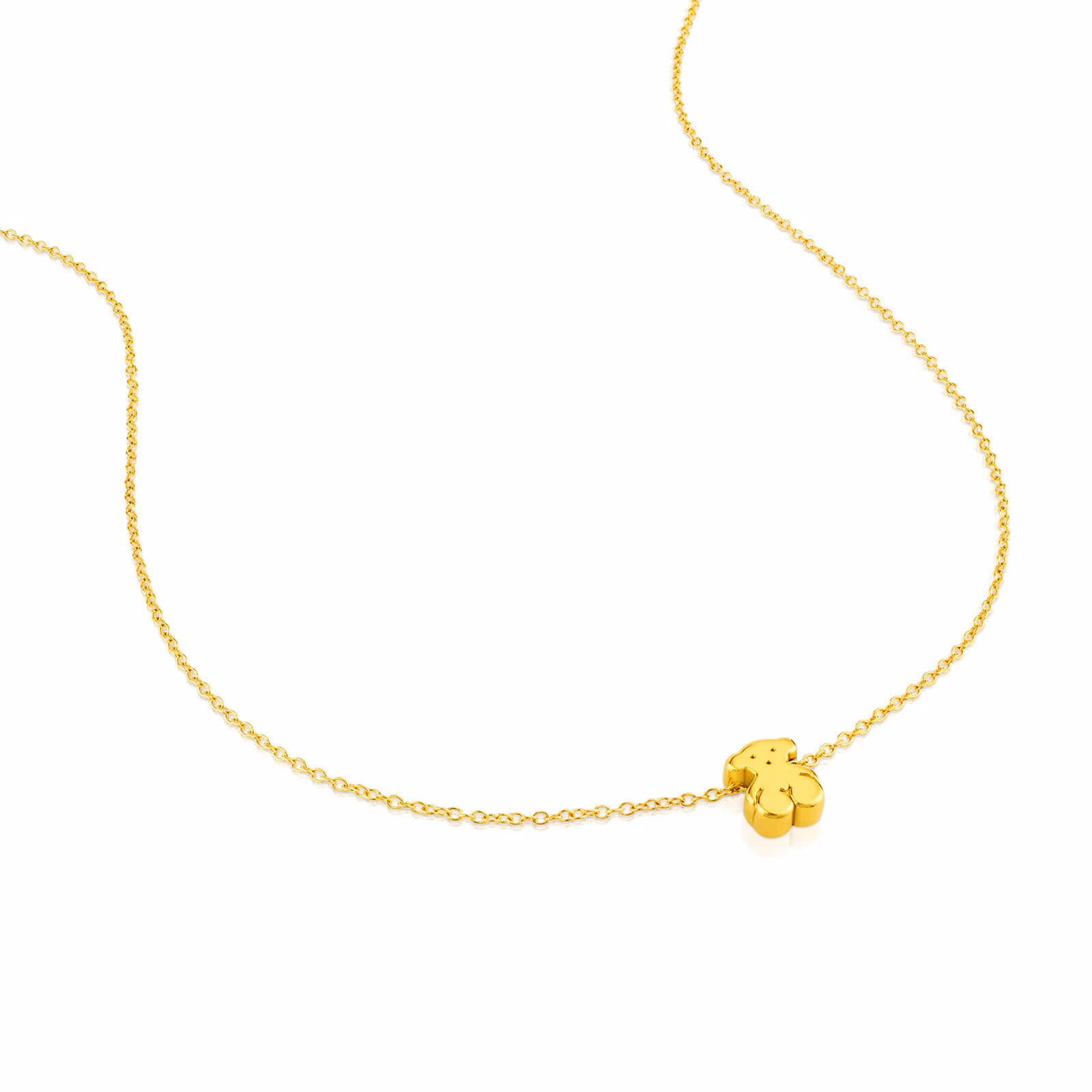 Collar pequeño de oro motivo oso Sweet Dolls