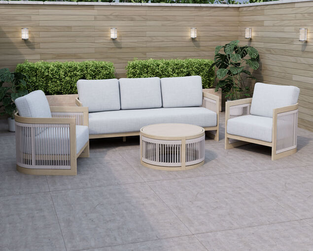 Byron 4 Piece Lounge Setting