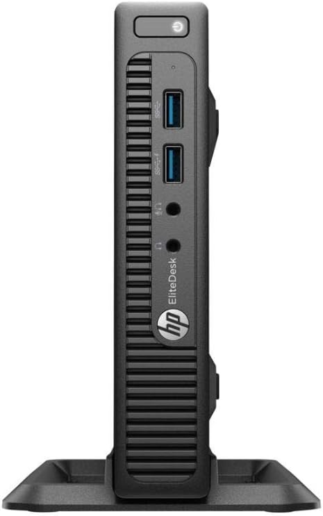 HP EliteDesk 705 G3 - Mini Desktop - A10 PRO-8770E 2.8 GHz - 8 GB - 128 GB SSD 1GG27US#ABA (Renewed)