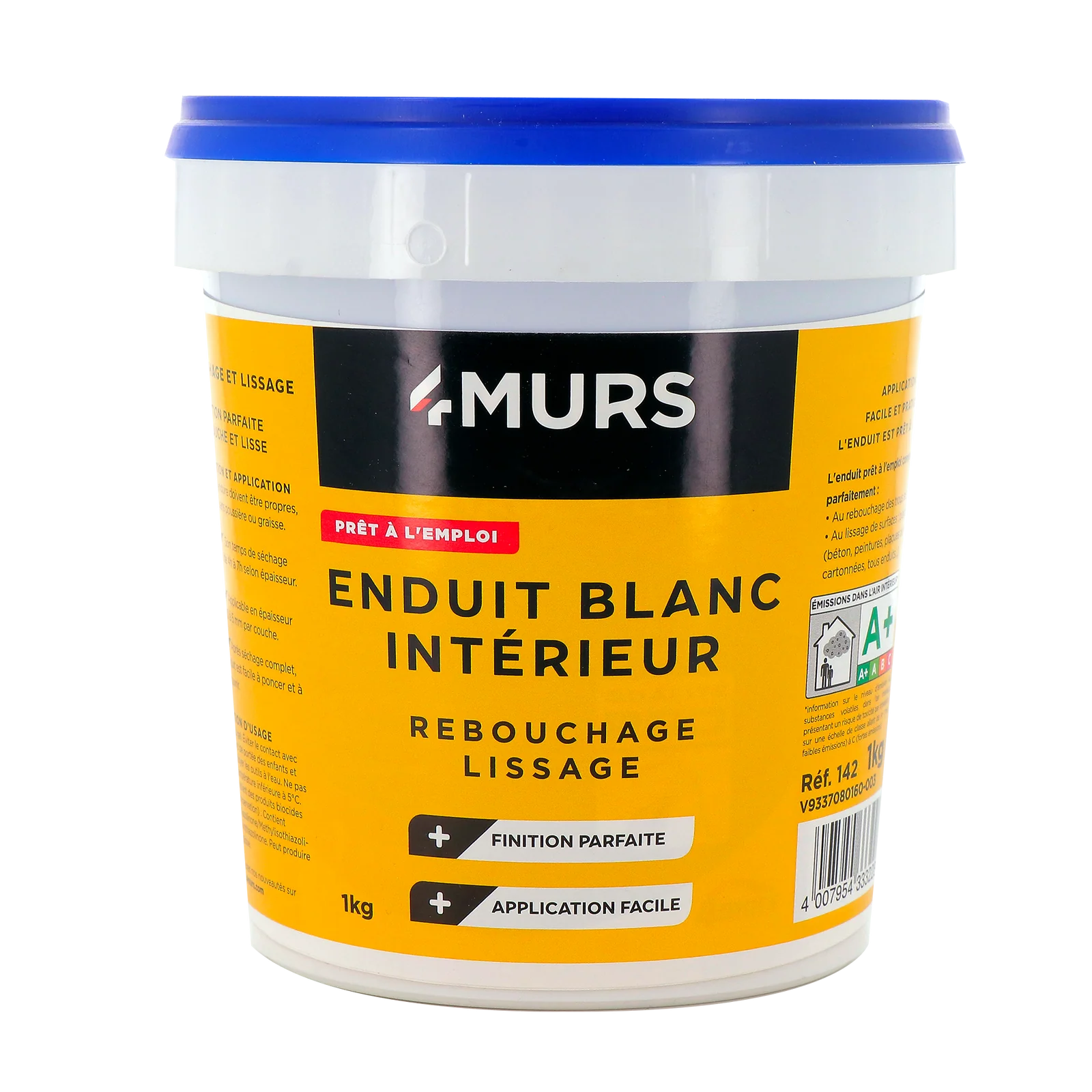 4MURS Enduit de rebouchage 1 Kg