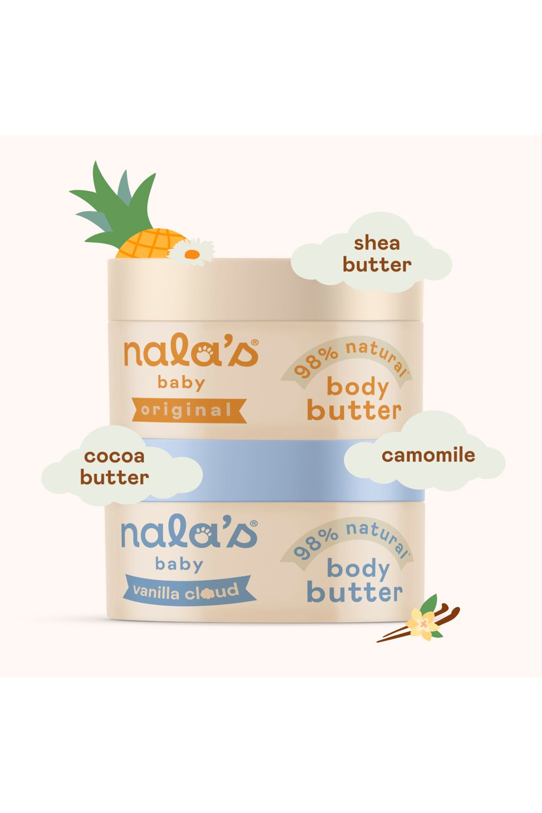 Nala's Baby Nala's Baby Body butter duo 2x 200ml