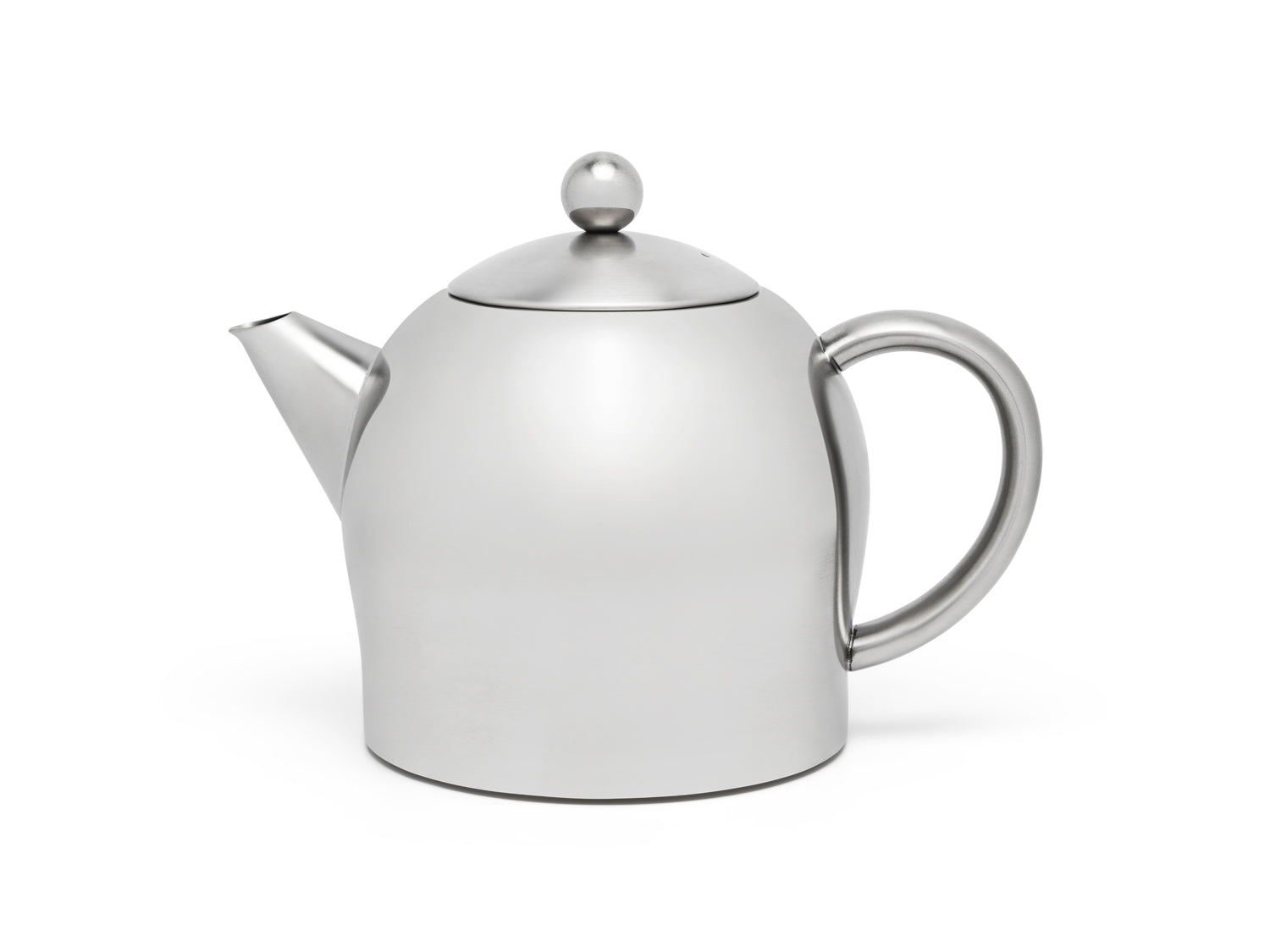 Bredemeijer - Dubbelwandige theepot Minuet Santhee - 0,5 liter - RVS - Mat