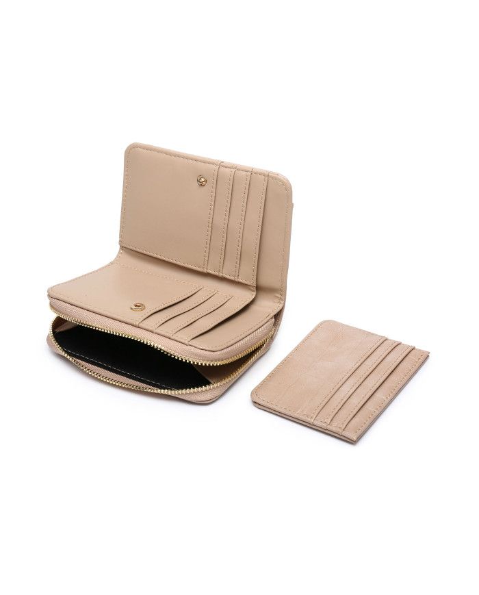 JFY Crocodile Skin Pattern 2 In 1 Set Of Card Holder And Matching Purse