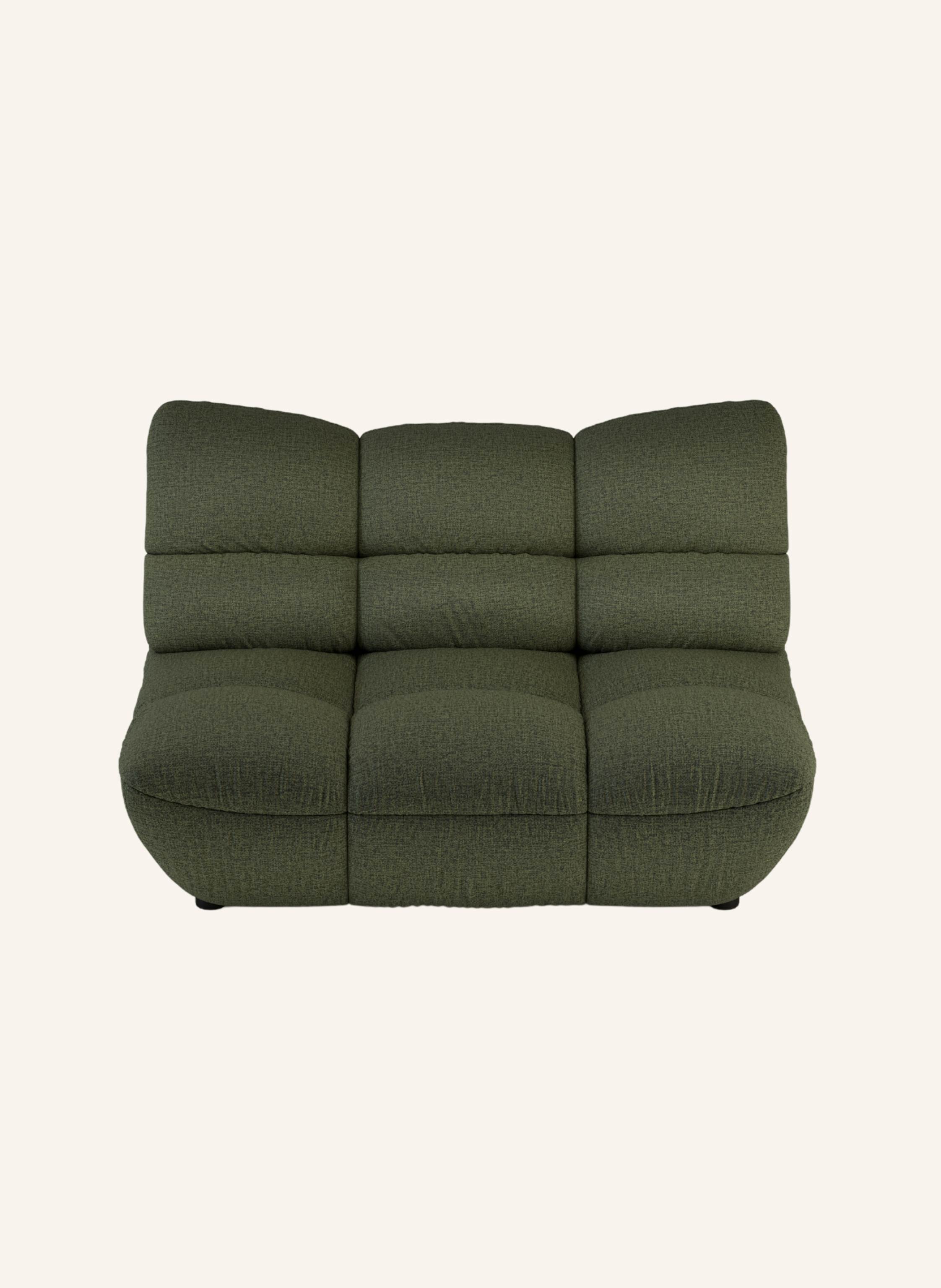 nydo 2-Sitzer Sofa POMODORO Flachgewebe
