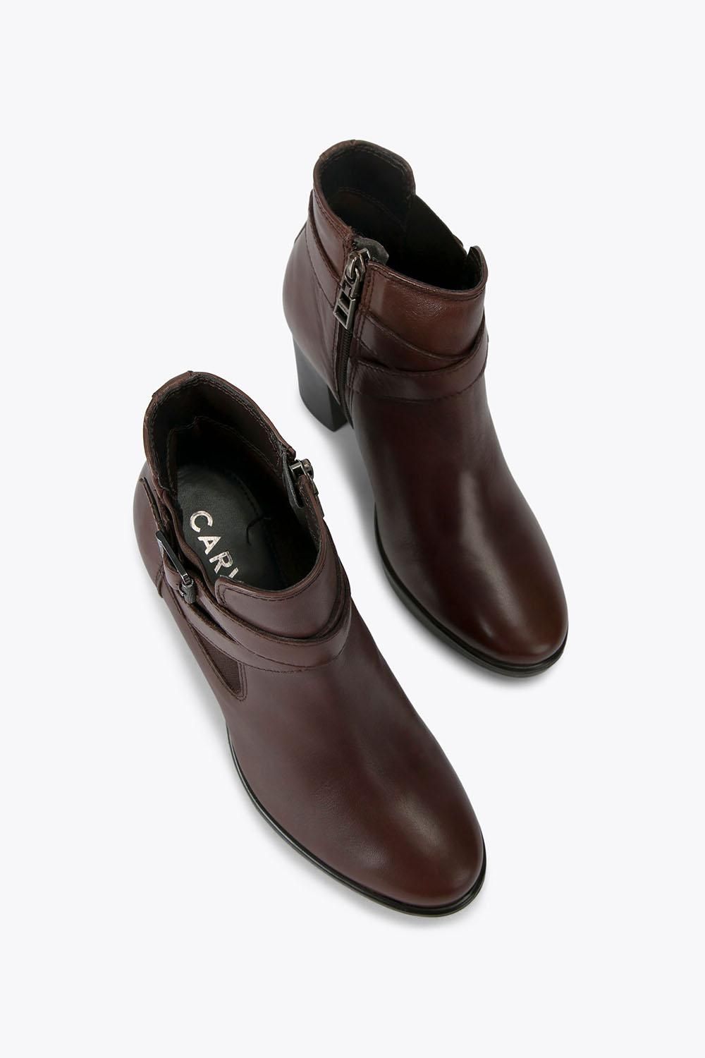 Carvela Silver 2' Leather Boots