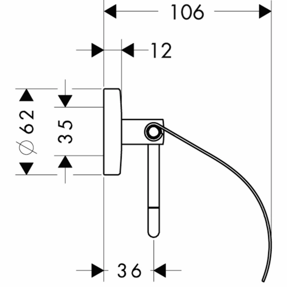 Toilettenpapierhalter, messing, chromfarben