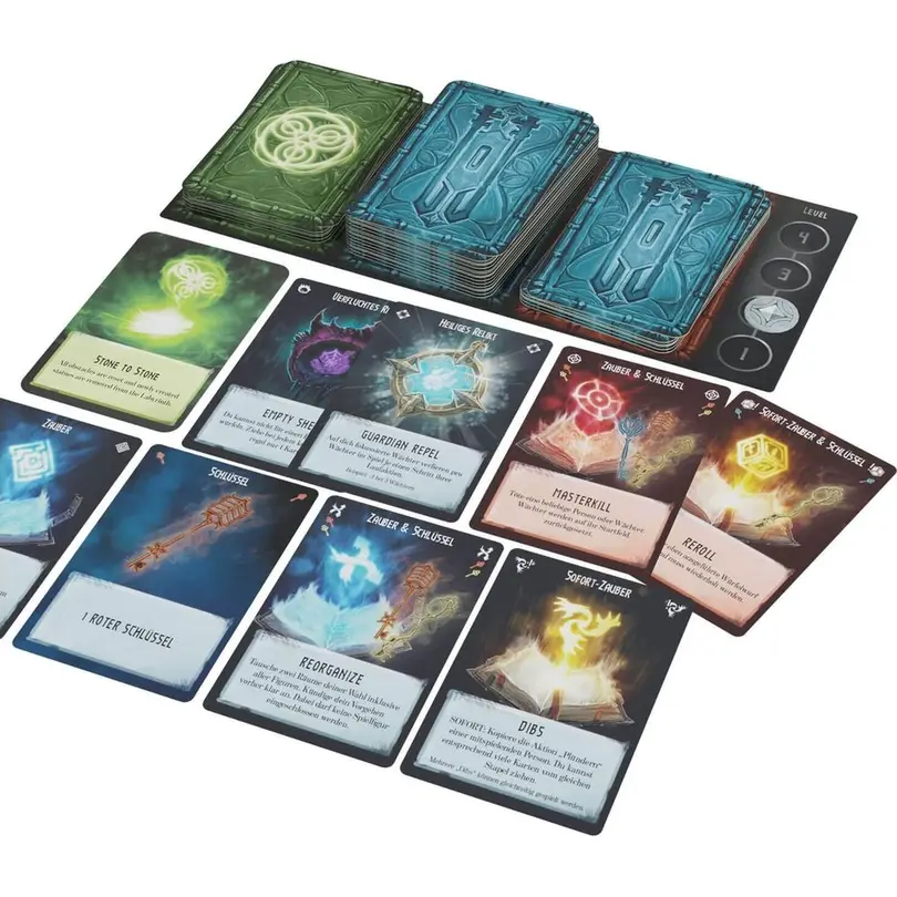 Brettspiel Set bestehend aus verschiedenen Artikeln Library of Jakkarth
