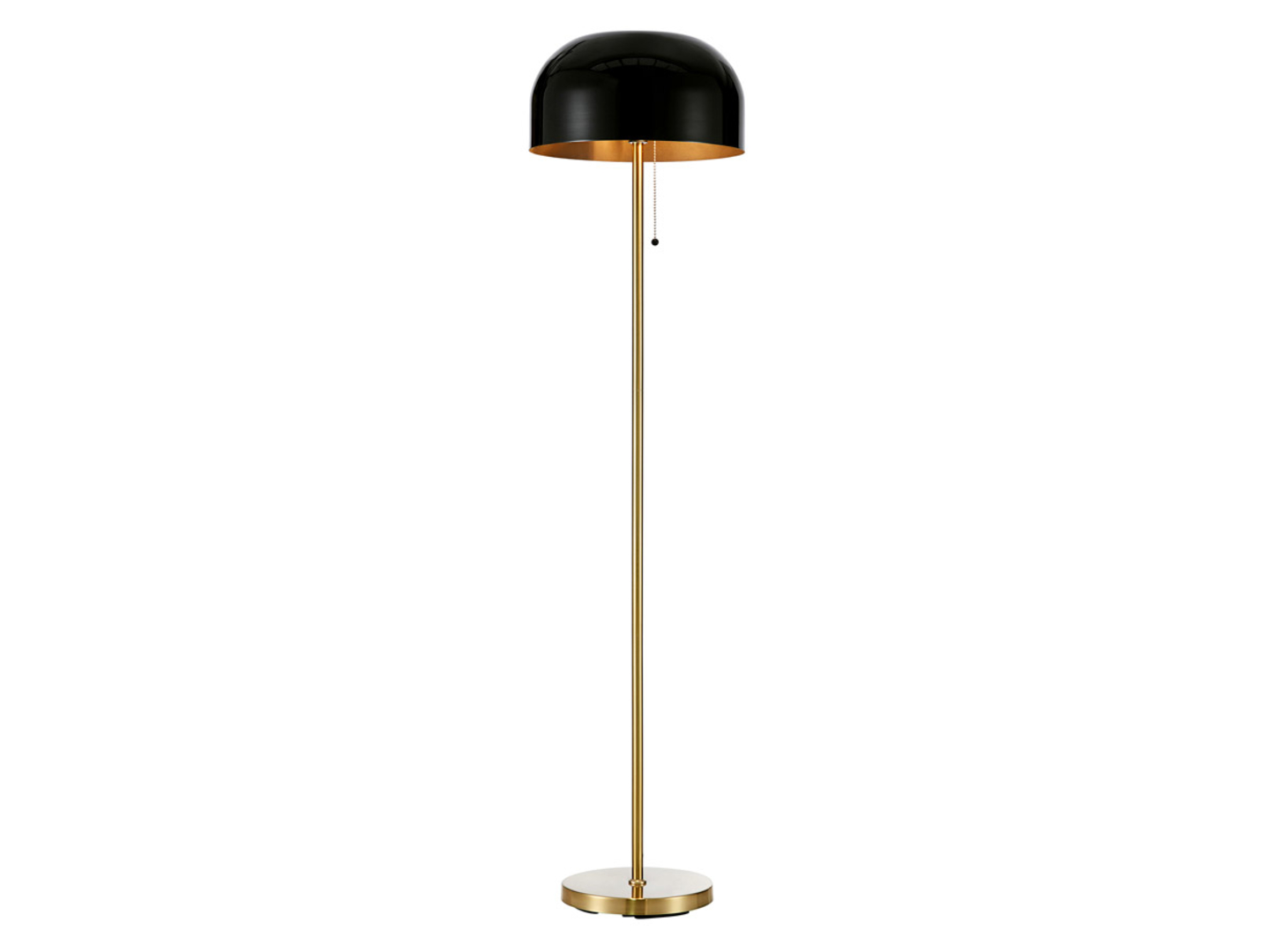 Lampa podłogowa Blanca 2-puntowa czarna