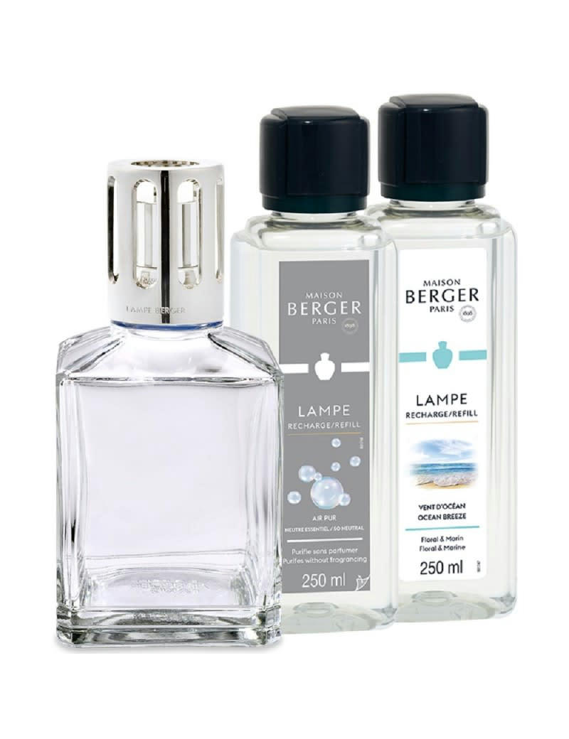 ESSENTIEL - Coffret lampe Berger essentiel carrée