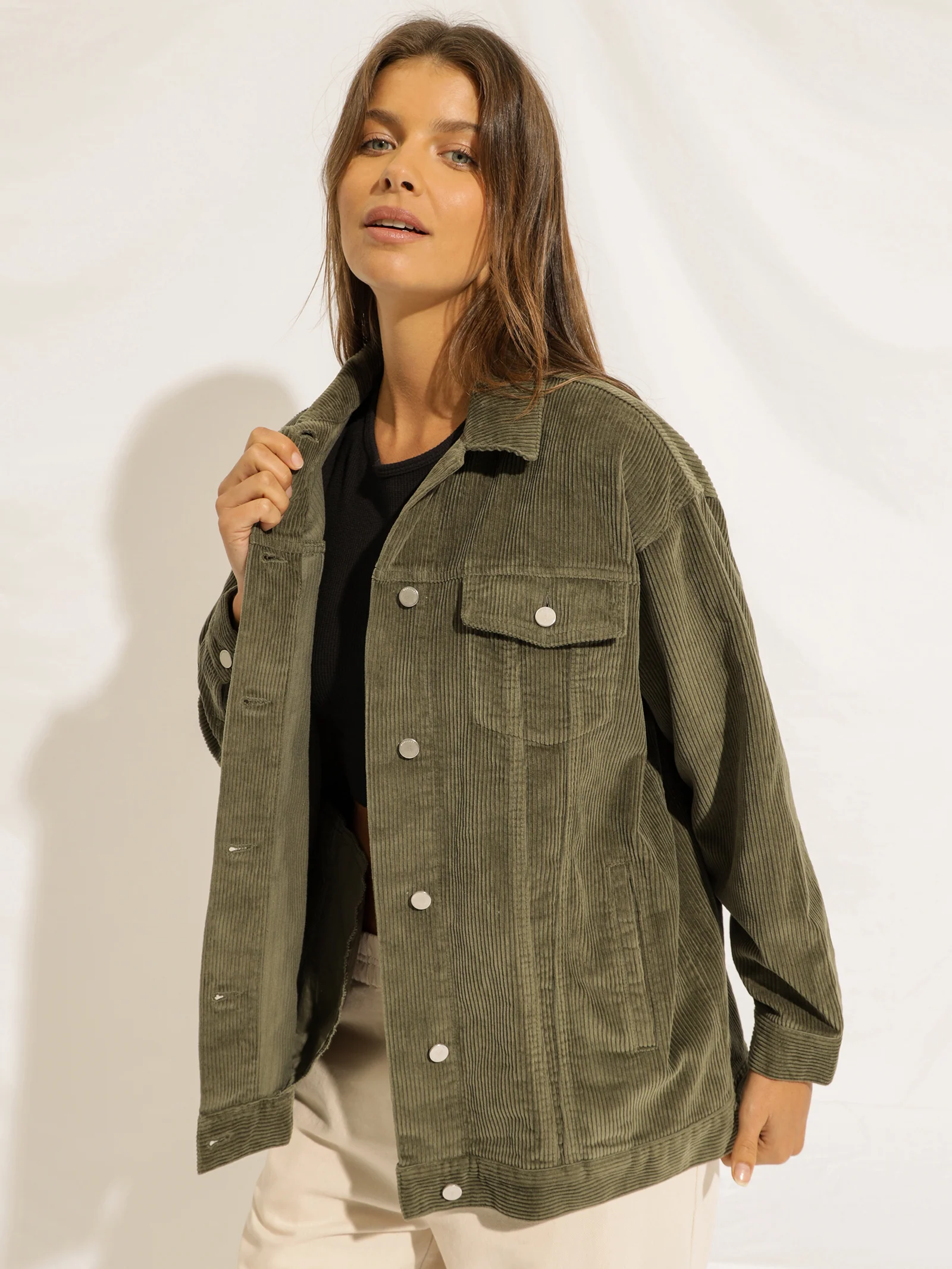 Binx Longline Cord Jacket