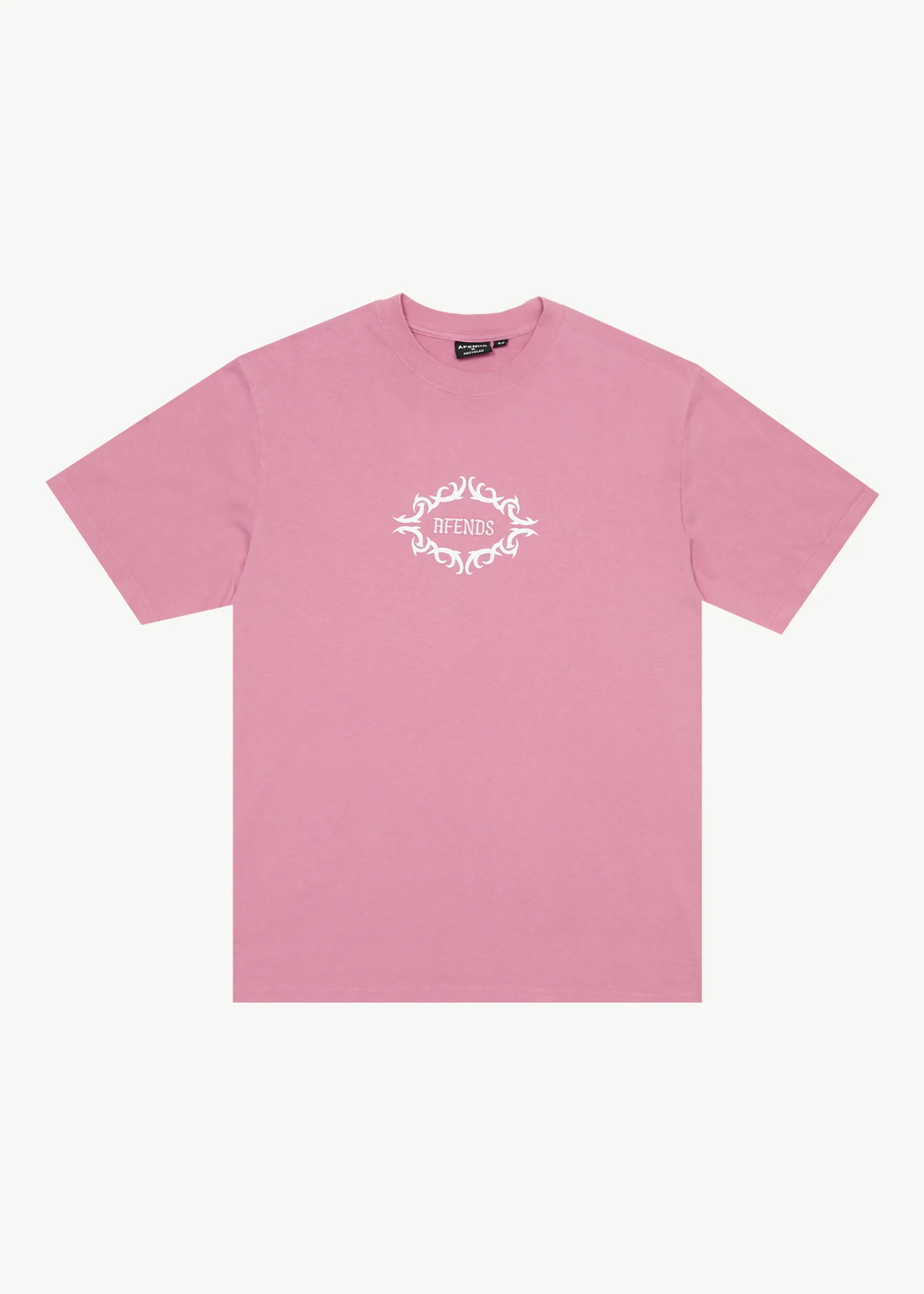 AFENDS Mens My Tribe - Heavyweight Retro Tee - Washed Marrakesh