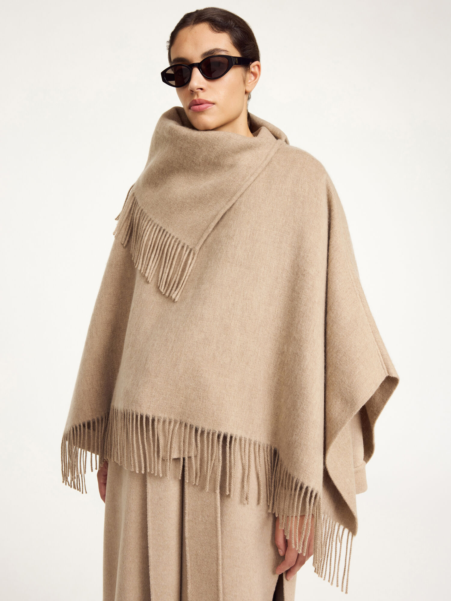 Turtma poncho i uld