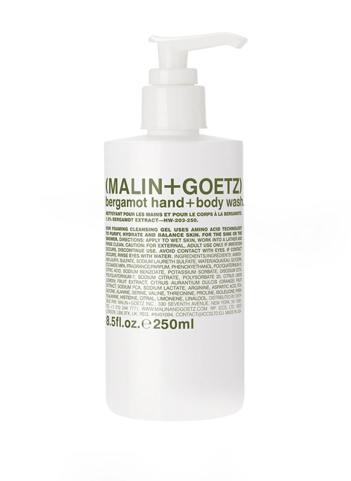 (MALIN+GOETZ) BERGAMOT HAND   BODY WASH