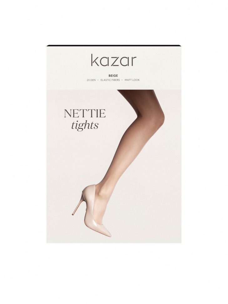 Beige matt tights 20 DEN